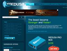 Tablet Screenshot of medusabox.com